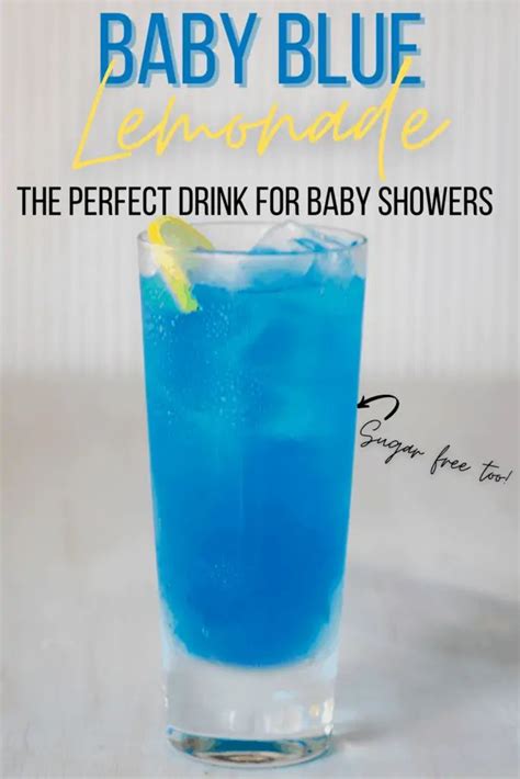 Baby Shower Blue Party Punch Babyshower Ideen Babyparty Babyparty Junge