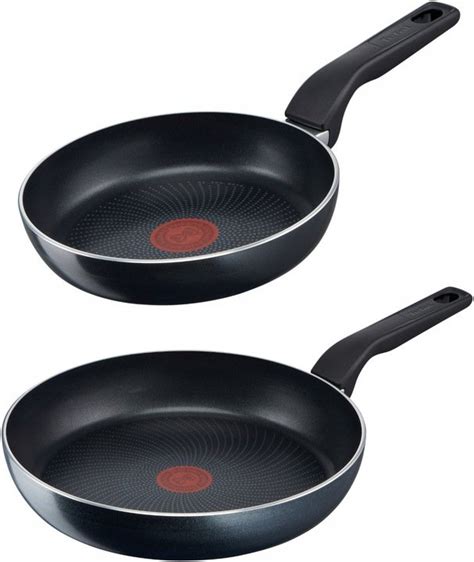 Zestaw patelnia do smażenia 24 28 cm TEFAL Generous Cook tytanowa