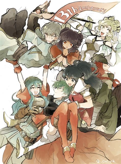 Eirika Myrrh Ephraim Tana L Arachel And 2 More Fire Emblem And 1