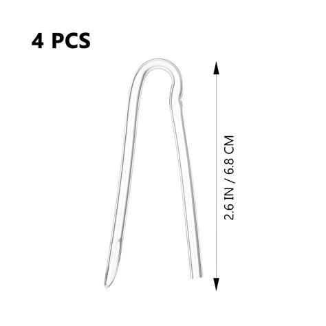 BTE Preformed Tubes 4pcs Preformed BTE Earmold Tubes Hearing Amplifier