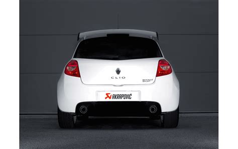 Akrapovic RENAULT CLIO III RS 200 Evolution Line Exhaust System