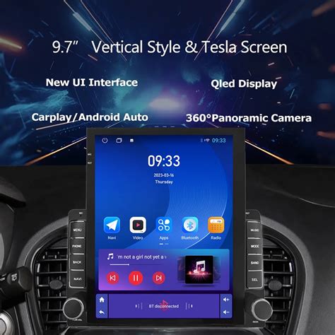 Vertical Style Tesla Screen Android Car Radio For Nissan Juke