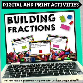 Representing Fractions Digital And Print Task Card Activity By Runde S Room