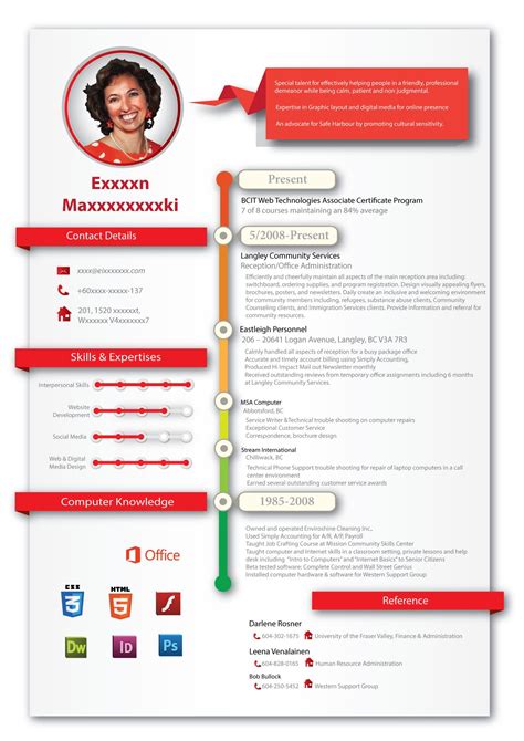 Favorite Infographic Resume Template Word Free Download Industrial ...