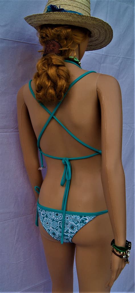 Swimwear Swimsuit Bikini Exclusive Design Fashion Etsy