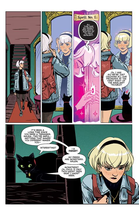 SABRINA THE TEENAGE WITCH #1 preview – First Comics News