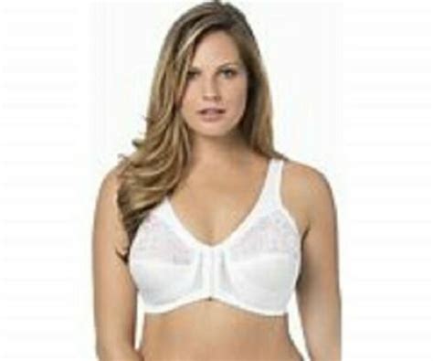 Glamorise Dd Bbw White Magic Lift Front Hook Soft Cup Bra Style