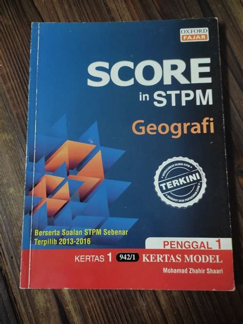 Buku STPM Sem 1 Geografi Hobbies Toys Books Magazines