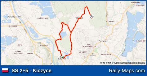 Mapa Harmonogram Profil Elewacji Os Kiczyce Rajd L Ska