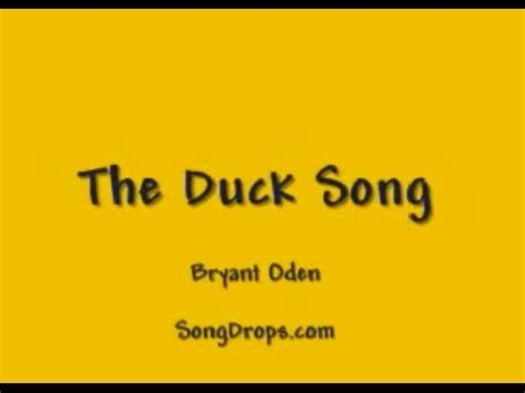 The Duck Song (The Duck and The Lemonade Stand) - Songdrops: Funny ...