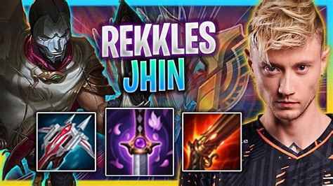 REKKLES IS A BEAST WITH JHIN FNC Rekkles Plays Jhin ADC Vs Ashe