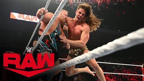 Riddle Vs Otis Wwe Title Elimination Chamber Qualifying Match Raw