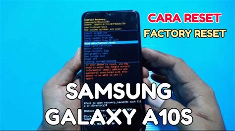 Samsung A10s Hard Reset How To Hard Reset Samsung A10s Cara Reset Pabrik Samsung A10s Youtube