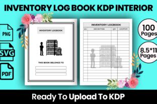 Inventory Log Book Kdp Interior Graphic By Razongraphics Creative Fabrica