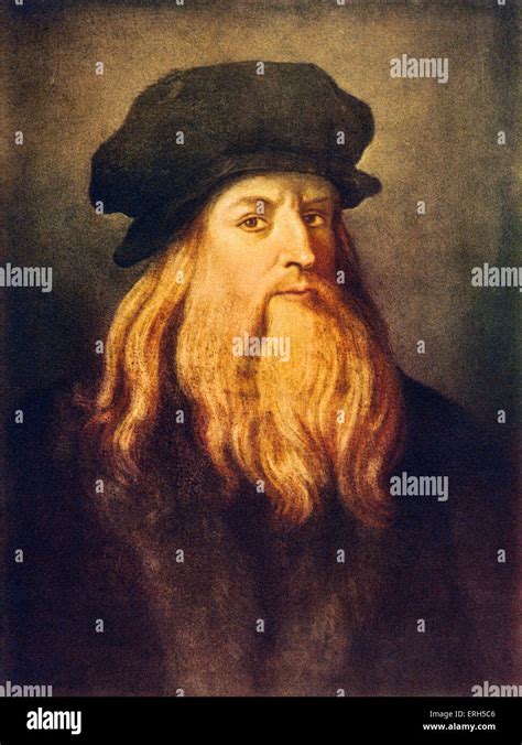 Self Portrait Of Leonardo Da Vinci