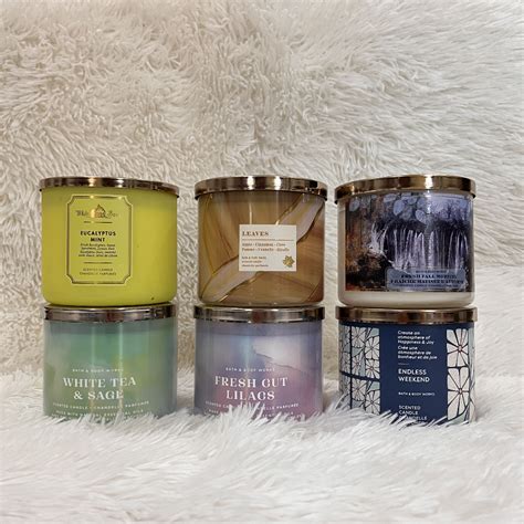 Jual SALE BBW Bath And Body Works Scented Candle 3 Wicks Lilin Pengharum Ruangan 411g Eucalyptus