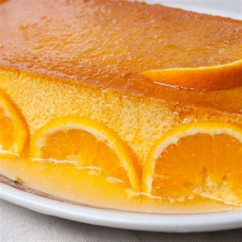 Flan de naranja – Artofit