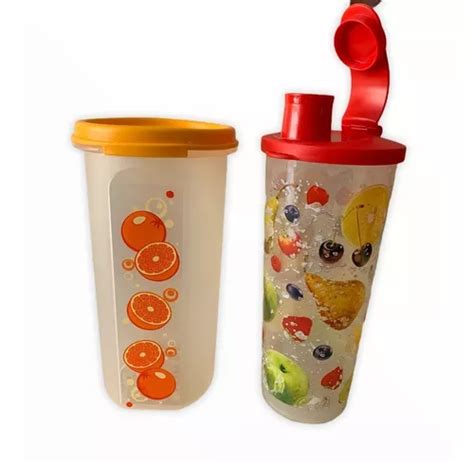 Vaso Antiderrames Tupperware Kit De Vasos Decorados En Venta En