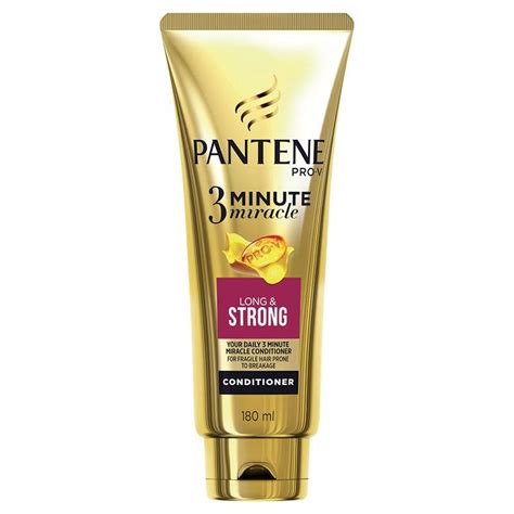 Buy Pantene 3 Minute Miracle Long And Strong Conditioner 180ml Online At Chemist Warehouse®