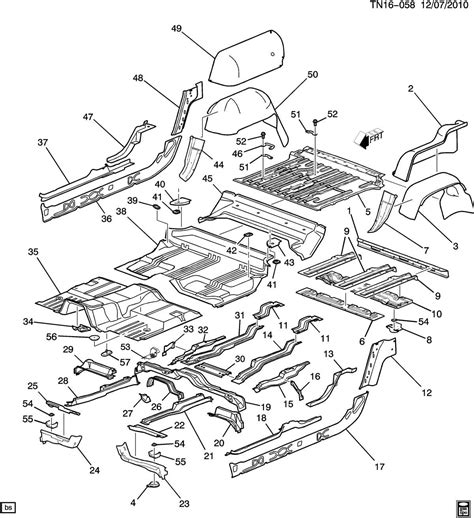 Understanding the Body Structure of Chevy Avalanche: A Helpful Diagram