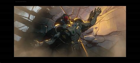 Ultron Vision... Shut down by alvaxerox on DeviantArt