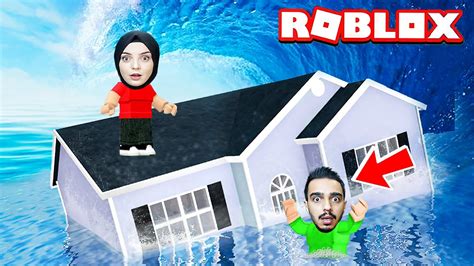 TSUNAMİ GELİYOR EN YÜKSEĞE ÇIKAN KAZANIR Roblox Tsunami