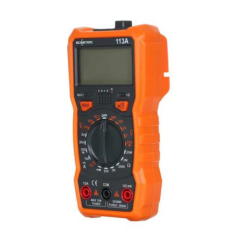 Richmeters Rm A Ncv Digital Multimeter Counts Hfe Ac Dc Voltage