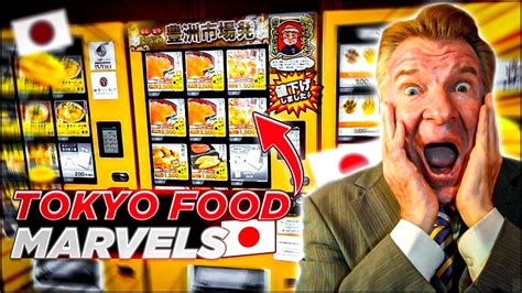 HUGE VENDING MACHINES Food Haul At Tokyo Haneda Airport Japan Eric