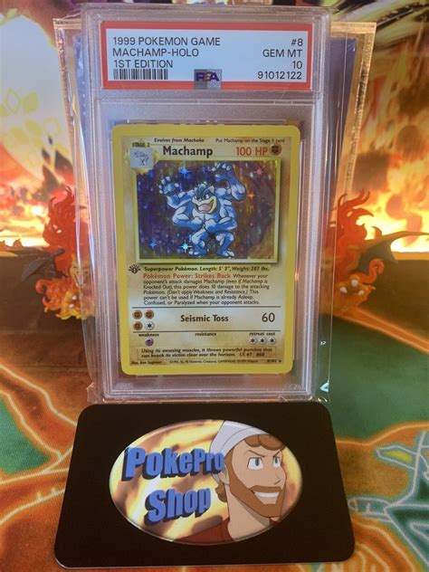 Machamp 1999 Pokemon Game 8 1st Edition Holo 2 Player CD ROM Price