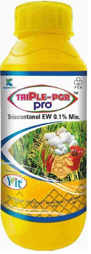 Liquid Triple PGR Pro Triacontanol Plant Growth Promoter Bottle 1 L