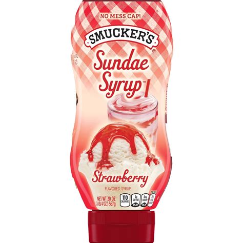 Smuckers Sundae Syrup Strawberry 567g Jetzt Bestellen 599