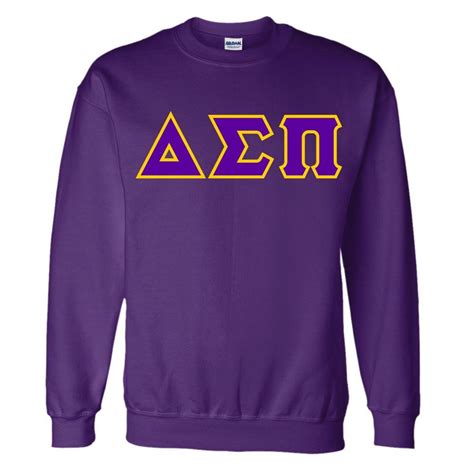 Delta Sigma Pi Custom Twill Crewneck Sweatshirt Greek Gear