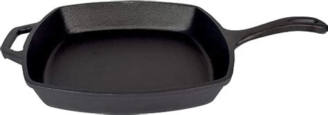 Amazon Jim Beam Jb Pre Seasoned Cast Iron Square Skillet