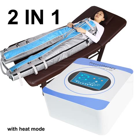 In Legs Lymphatic Drainage Machine Pressotherapy Heat Device With