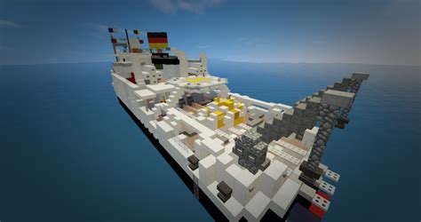 HMHS Britannic Wreck Minecraft Map