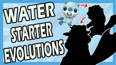 Fakemon Water Starters