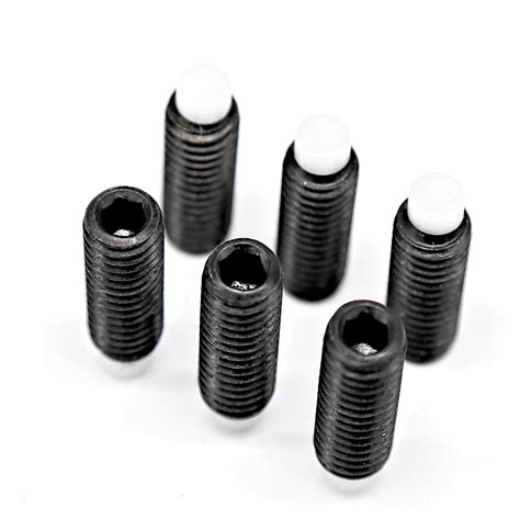 M X Steel Plastic Soft Rubber Nylon Tip Hex Socket Set Screw