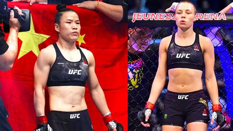 Weili Zhang vs. Rose Namajunas in works for UFC strawweight title