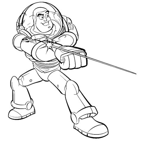 Libro Para Colorear De Buzz Lightyear P Ginas De Toy Story Para Imprimir