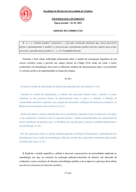 2013 Grelha de Correcção Exame Final de MD Faculd 1 o