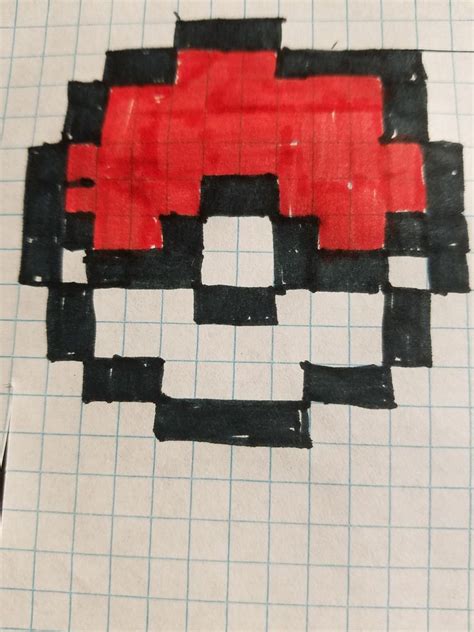 Pixel Art On Graph Paper Easy Free Printable Paper