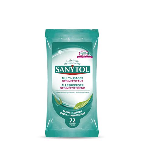 Lingettes D Sinfectantes Multi Usages Eucalyptus Sanytol