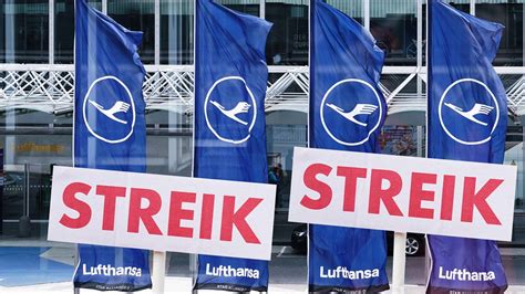 Warnstreik Lufthansa streicht alle Flüge in Frankfurt und München