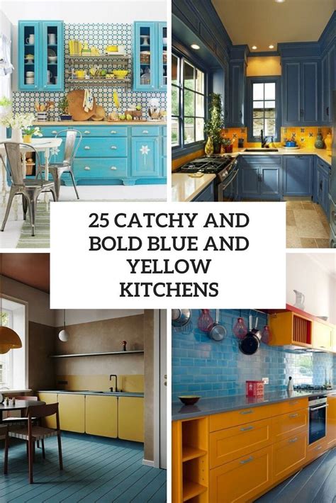 Blue And Yellow Kitchen - Councilnet