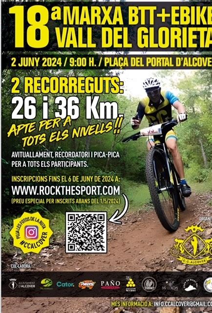 Rockthesport Marxa Btt Vall Del Glorieta Alcover Tarragona