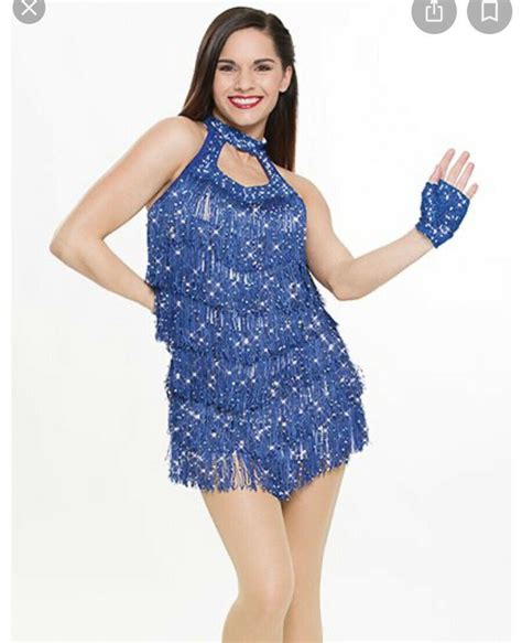 Revolution Dancewear Royal Blue Style Rc16856 Sz Cl Tap Jazz Mt Tassel