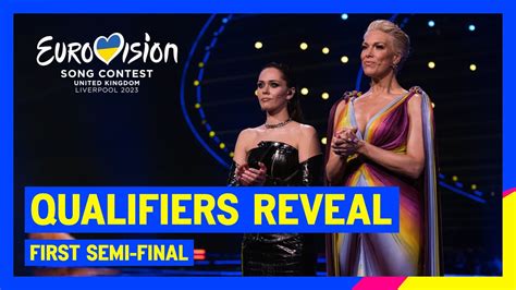 First Semi Final Qualifiers Reveal Eurovision Unitedbymusic