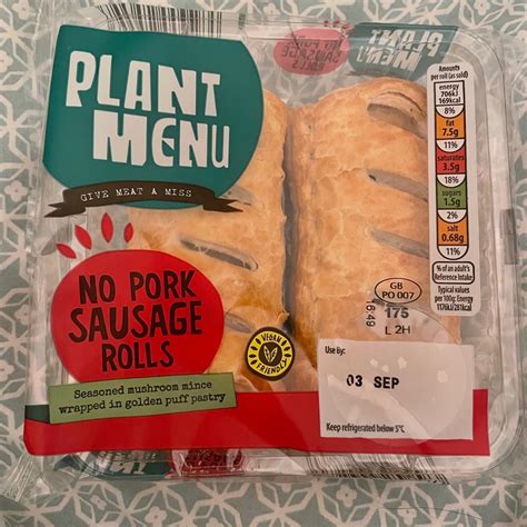 Plant Menu No Pork Sausage Rolls Reviews Abillion