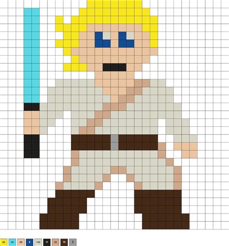 Star Wars Perler Beads 20 Free Patterns Diy Candy