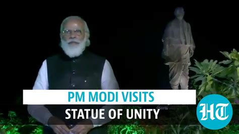 Watch Pm Modi Visits Statue Of Unity Inaugurates Projects In Gujarat